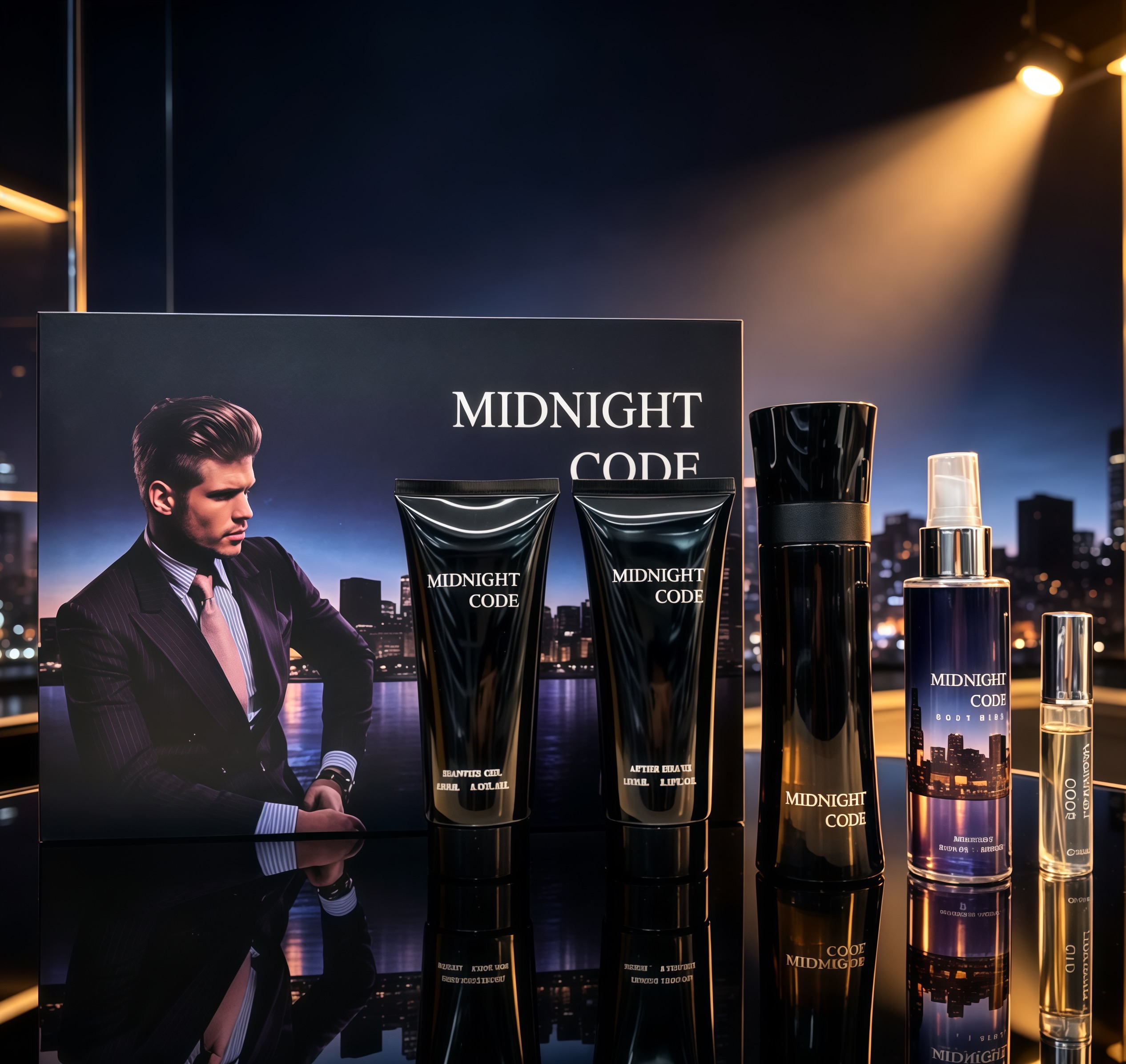 Midnight code man set